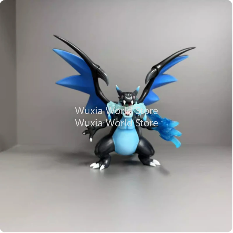 

Фигурка-статуэтка Pokémon Gigantamax Charizard Original Color Heterochromatic Mega Windmill Standing Statue, аниме-модель