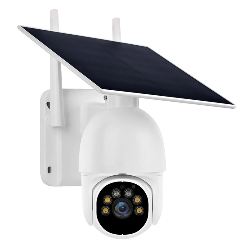 كاميرا A20 اللاسلكية الشمسية HD كاميرات واي فاي مراقبة الحماية الأمنية الهاتف المحمول الذكي عن بعد سهلة الاستخدام B