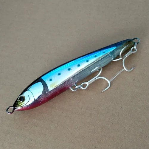 Imagen 1 del producto Wobbler de cebo duro, lápiz flotante, fundición pesada de larga distancia, adecuado para pesca en agua dulce, 160 mm, 45 g