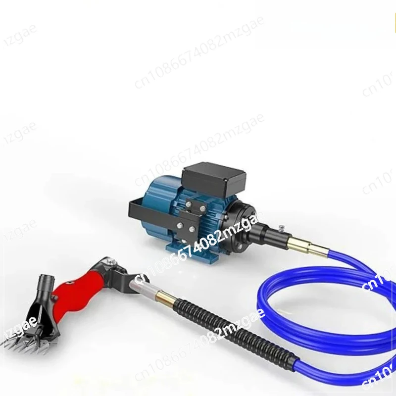 Electric Wool Shears with Large Flexible Shaft, Wool Clipper and Grinder All-in-One Machine for Professional Shearing