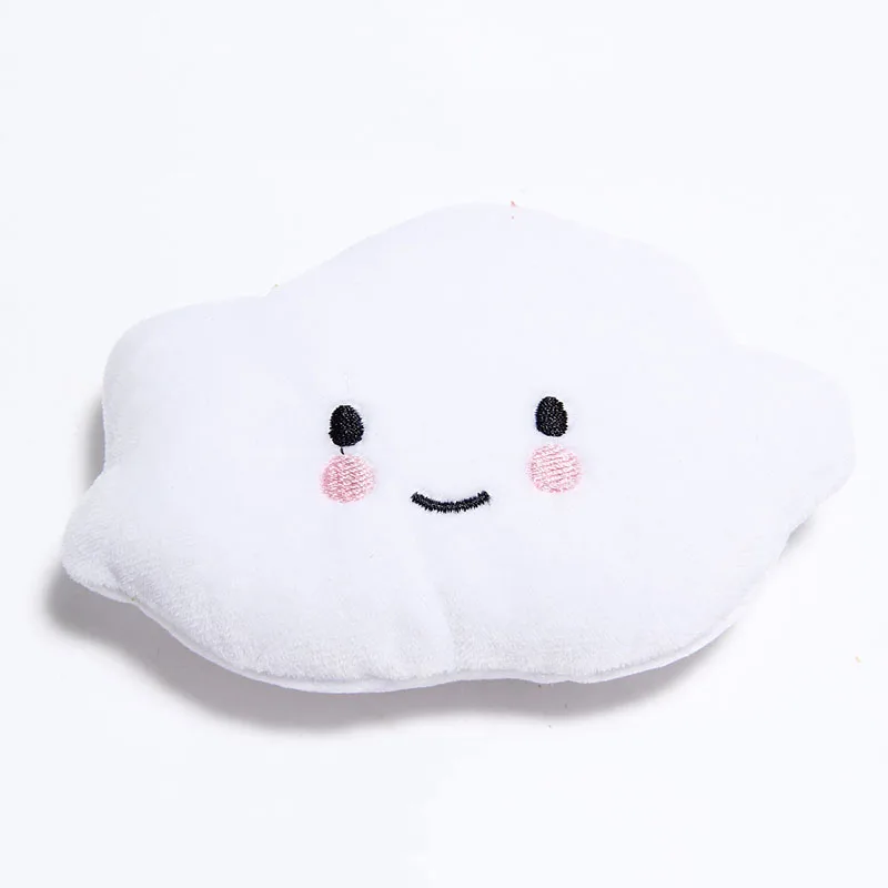 Pet Plush Toys for Dogs To Relieve Boredom and Tease Pets Grinding Teeth White Clouds Five Pointed Star Series Durable