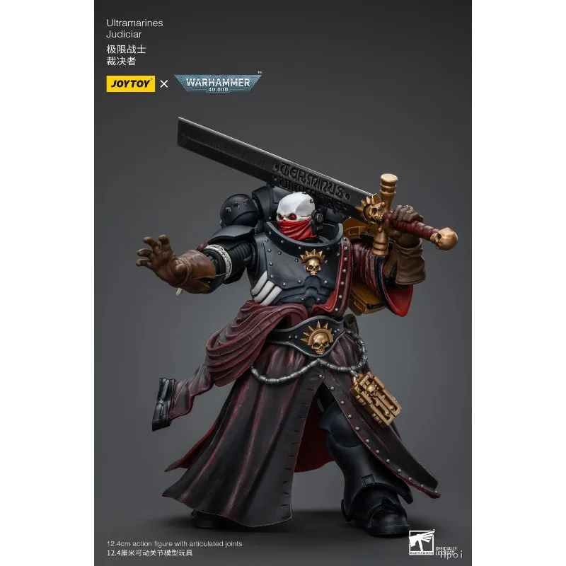 [En Stock] JOYTOY Original 40K1/18 muñeca móvil Warhammer 40000 guerrero extremo arbitrador móvil Anime modelo juguete colección de regalo