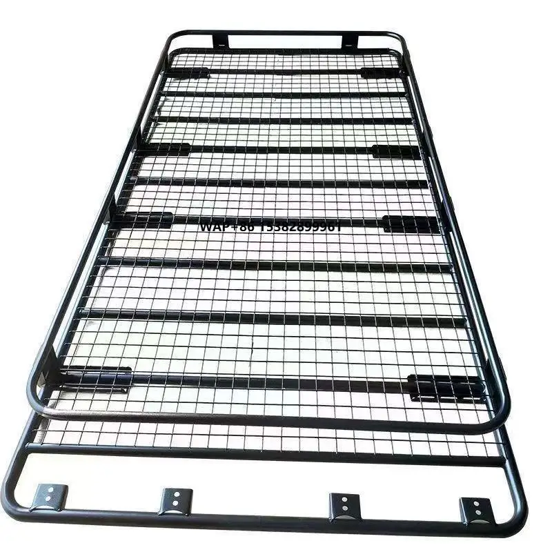 

Unity RRS-10 4X4 Steel Roof Rack for Discovery Defender Gutter Mount Full Length Car Roof Rack with 100kg+ Load Capacity