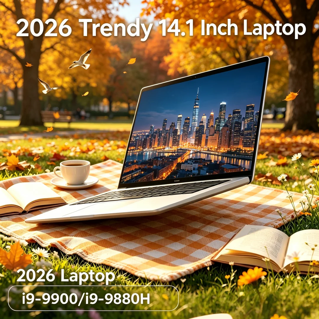

2026new 14.1 Inch FHD Seraphic Nanothin Laptop I9-9900/i9-9880H Win11 DDR4 16GB/32GB SSD Distinctive Cyber Consultant Agile