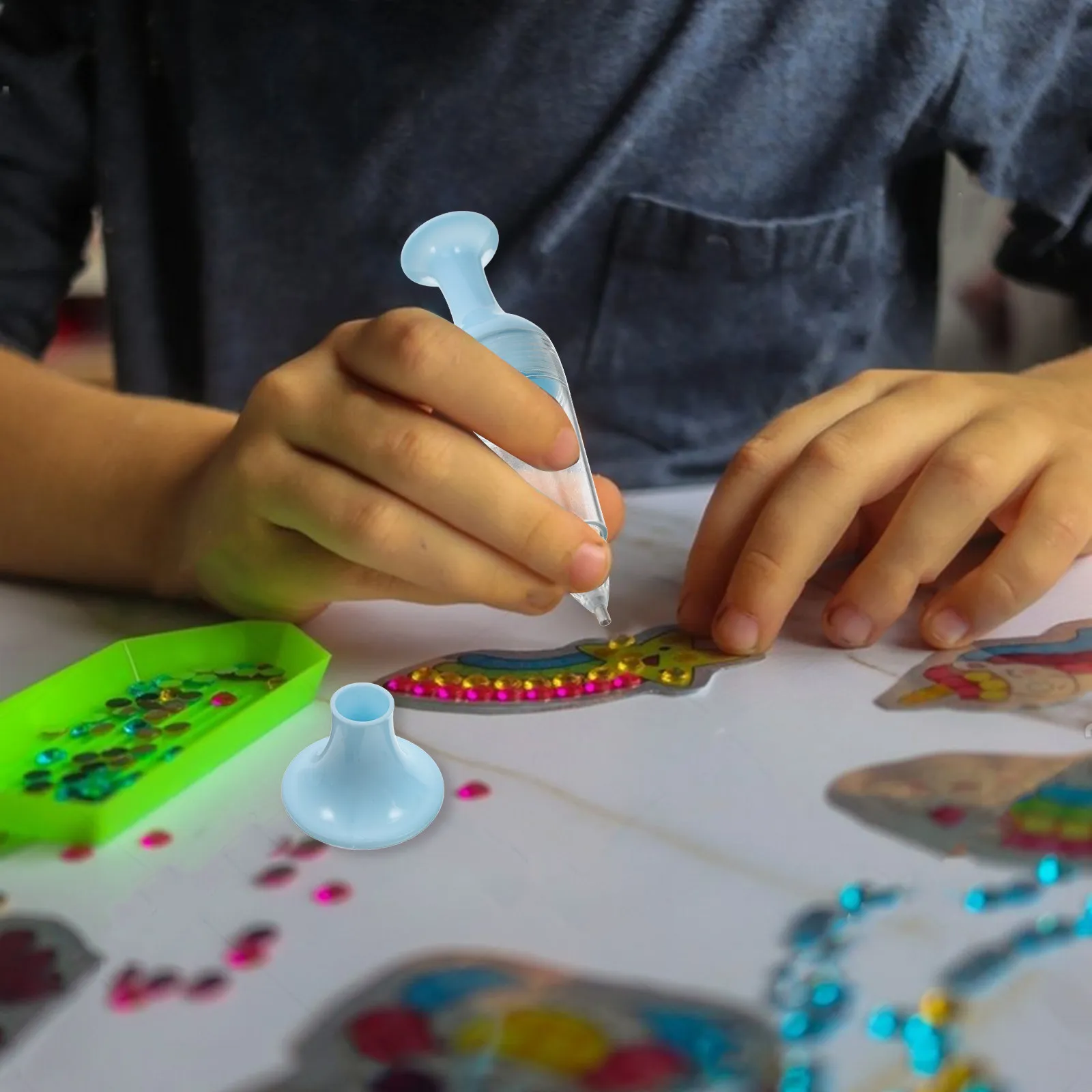 

Diamond Art Pens Refillable Painting Tools Drill Kits Bead Dispenser for Adults