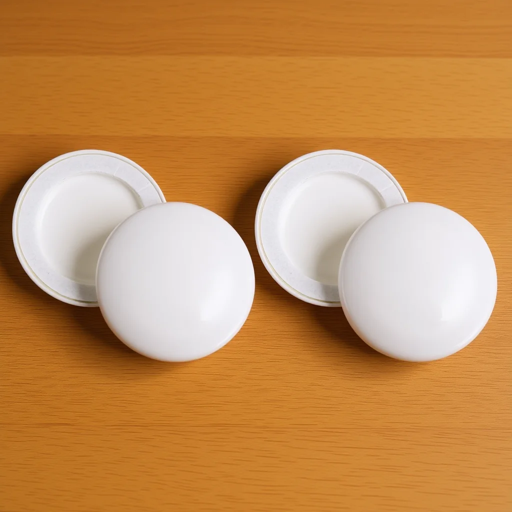 

4pcs Round Wall Hole Cover Plastic Flat Blank Plate For Electrical Box Rustproof Pipe Covers Home Pipeline Accessory Wall