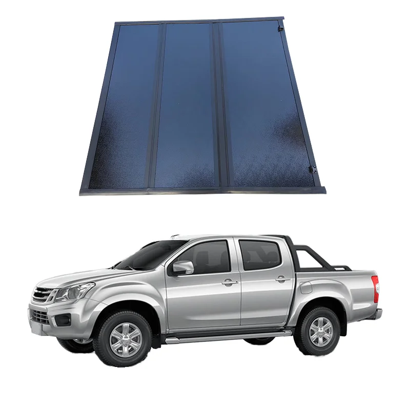 

Самый продаваемый 6-футовый тройной чехол Tonneau для жесткого грузовика Silverado, чехол на кровать со встроенным металлическим способом, оптовая продажа модели Ranger