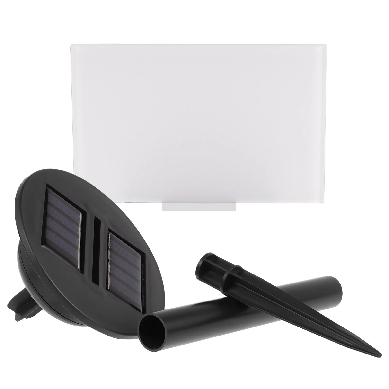 

1Set Solar Lawn Light Acrylic Outdoor Garden Solar Powered Lamp LED Yard Ground Light Heat Transfer Printing Board Energy Saving