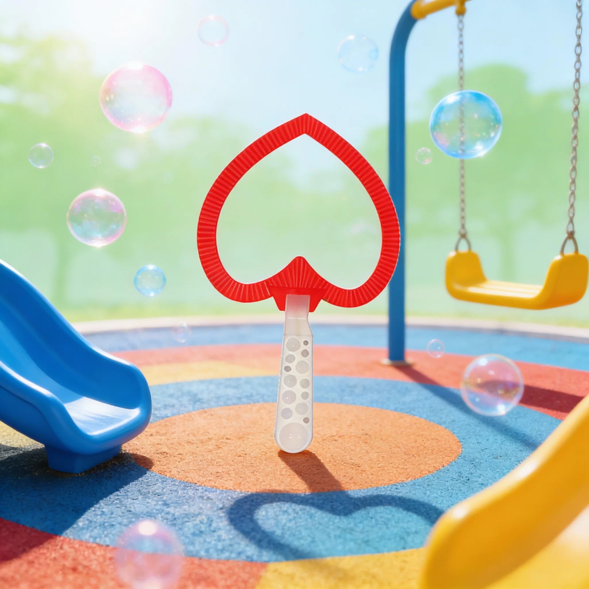 Kinderen Outdoor Blazende Bubble Tools Jumbo Giant Grote Hartvorm Bubble Jongens Meisjes Leuk Familiespel