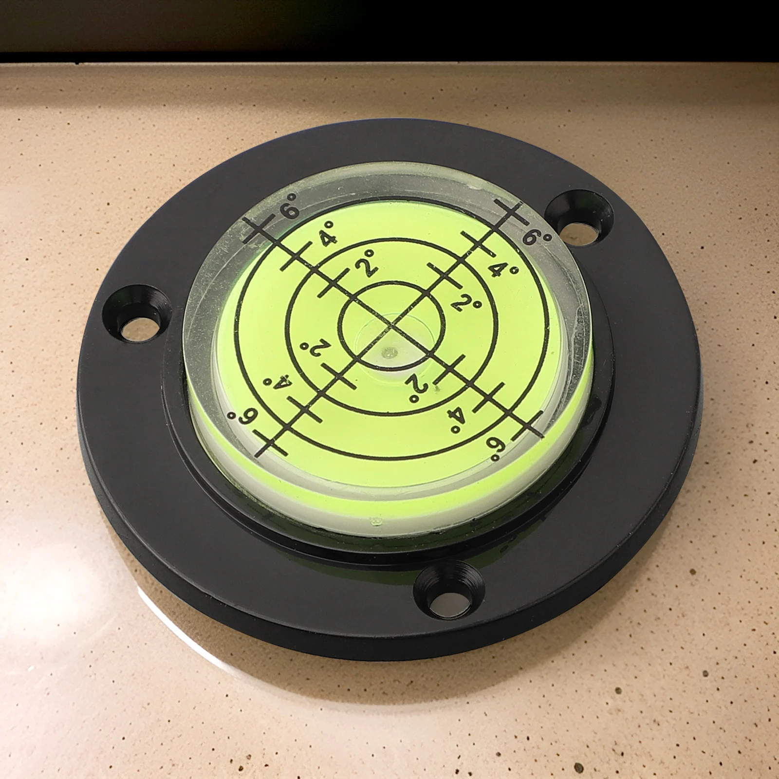 1Pcs Round Horizontal Bubble Level 50x12mm Horizontal Bubble Level High-Precision Bubble Level Measuring Tool For Spirit Level