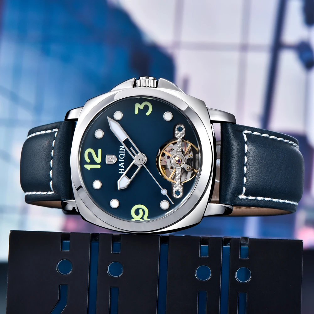2026 새로운 HAIQIN 디자인 최고급 투르비옹 기 - Tourbillon Movement Watch 리뷰 및 가격