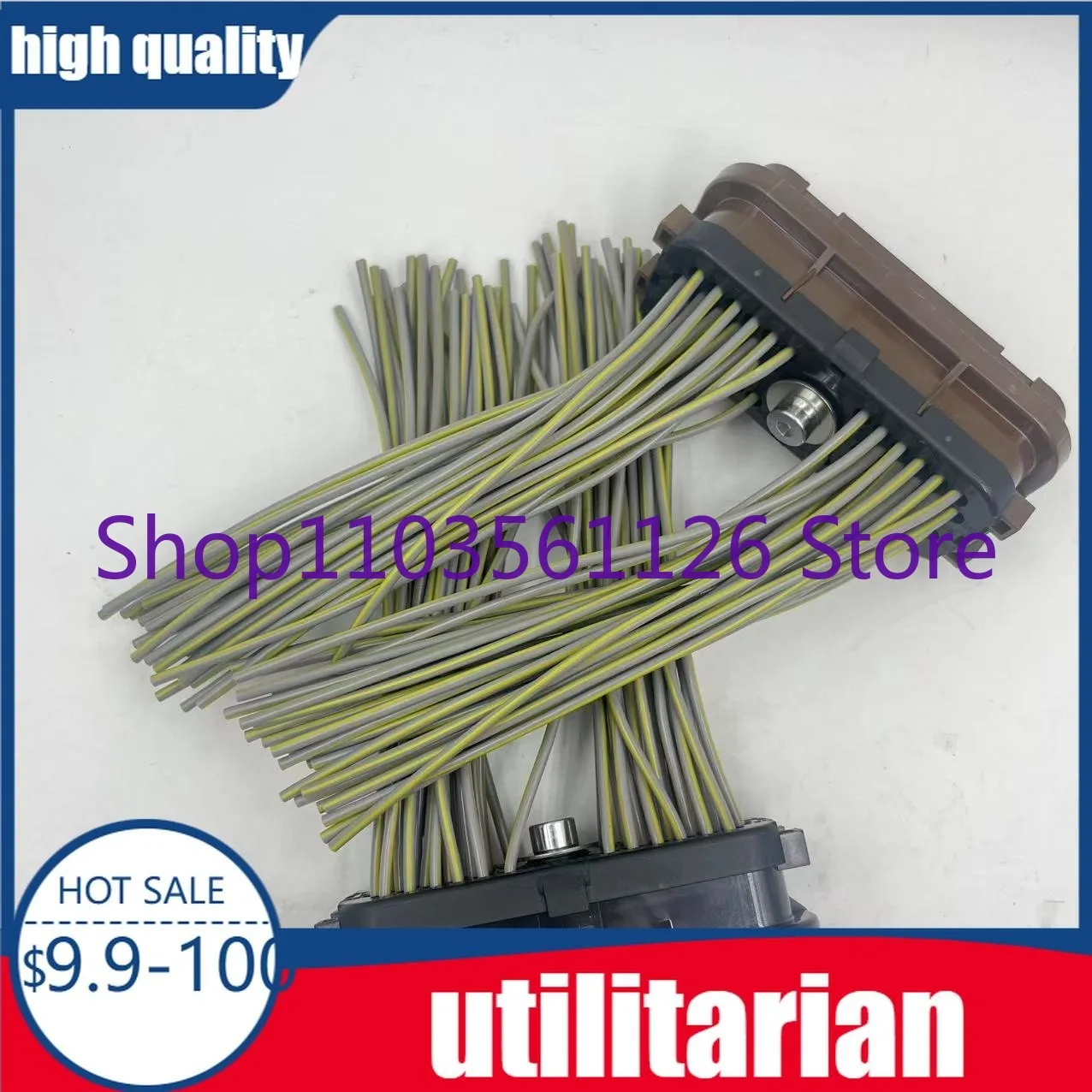 

Разъем компьютерной платы экскаватора E320D E329D E336D 153-2630, 54-контактный разъем контроллера 1532630 и 1532620