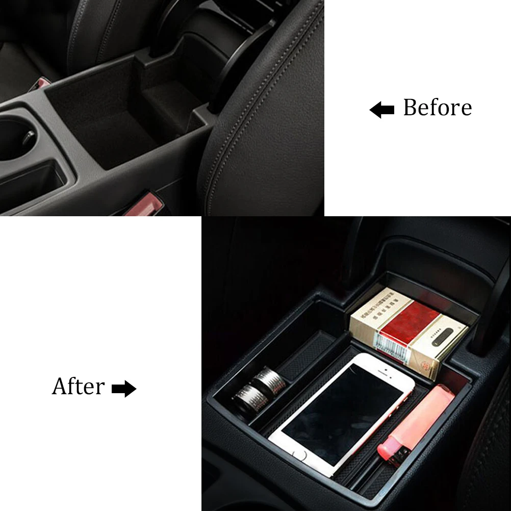 Armrest Storage Box For Audi A4 S4 B8 2011 2012 2013 2014 2015 A5 2008-2020 Center Console Organizer Glove Tray Pallet Case