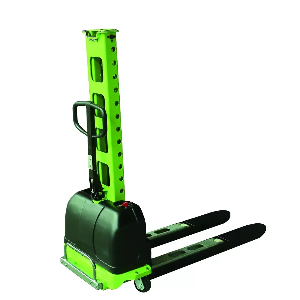 Factory Price Semi Electric Pallet Stacker