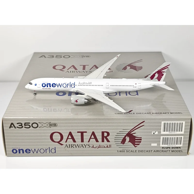 

JC Wings литой под давлением масштаб 1/400 XX4047 Qatar Airways A350-900 A7-ALZ сплав модель самолета коллекция украшение дисплея подарок