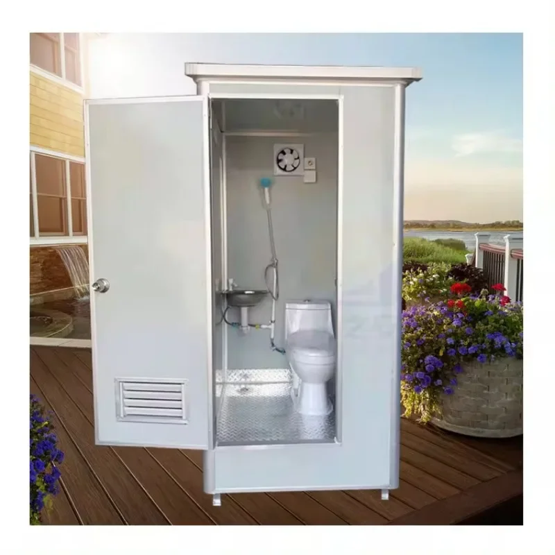 

Low Price Mobile Toilet Customized tiny home cabin Portable Bathroom Cheap Public Portable Toilet