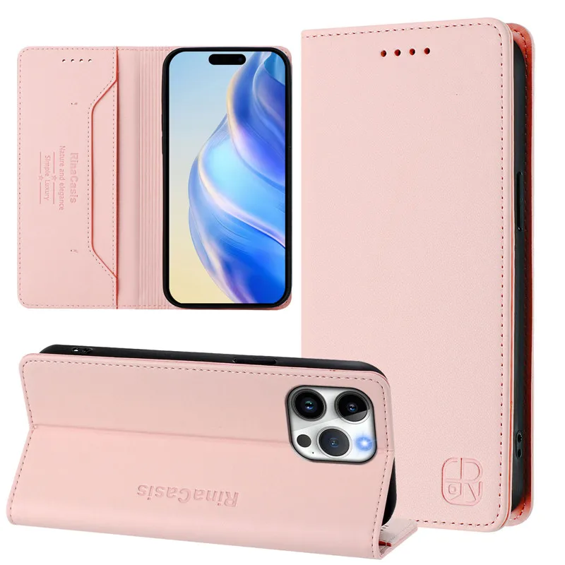 الفاخرة مكافحة سرقة المحفظة غطاء الوجه جراب هاتف ل Tecno Pova 6 Neo 5G 5 4 Pro Neo3 2 الحالات الجلدية المغناطيس بلون Coque 2025