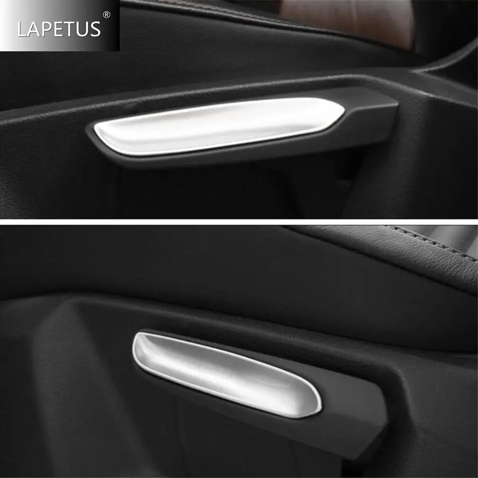 

Car Seat Backrest Adjust Handle Sequin Decor Panel Cover Trim For VW Volkswagen Tiguan 2016 - 2022 Matte Accessories Interior
