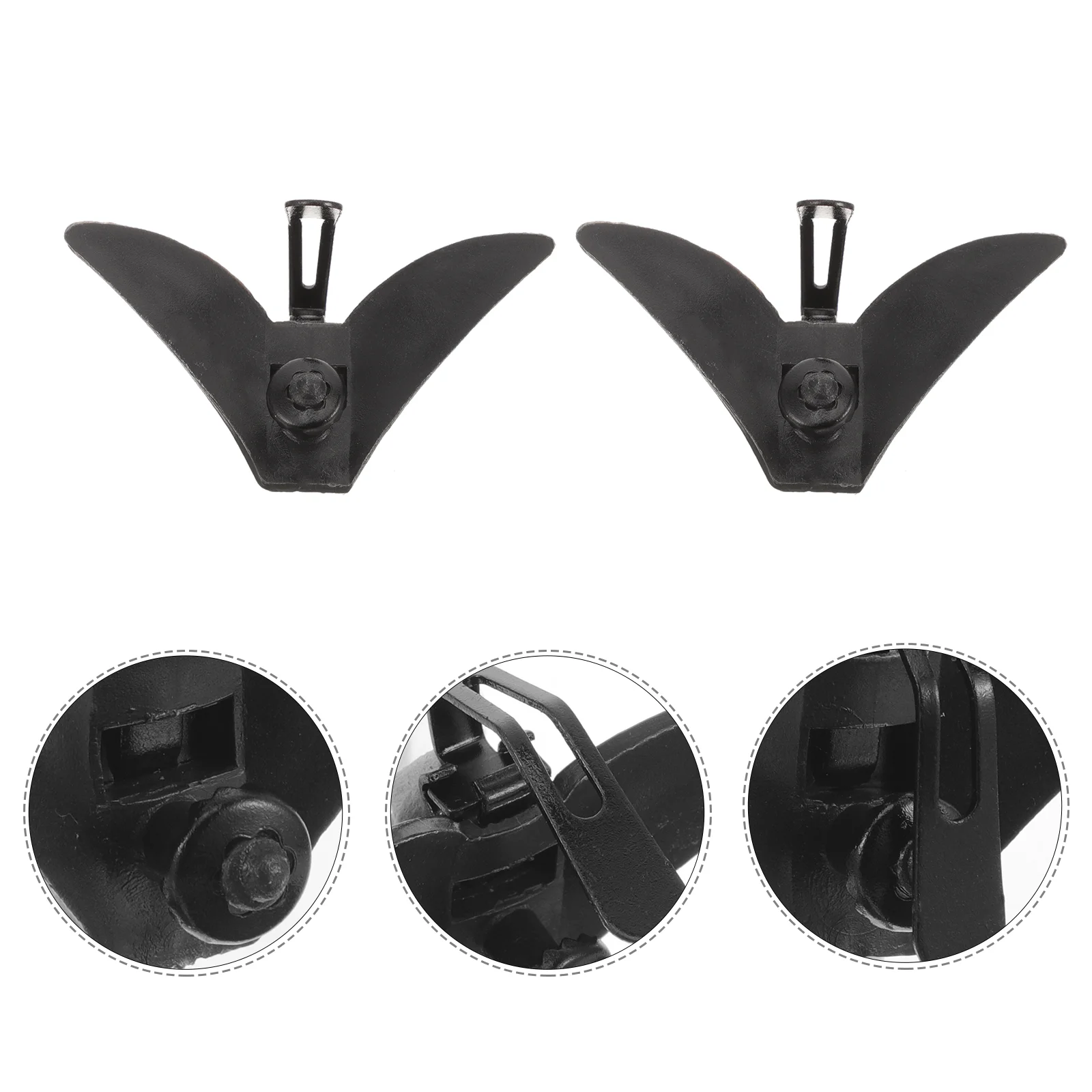 Raffle Ticket Boxes with Slot Tie Clips Necktie Ordinary Clear Business Card Holder