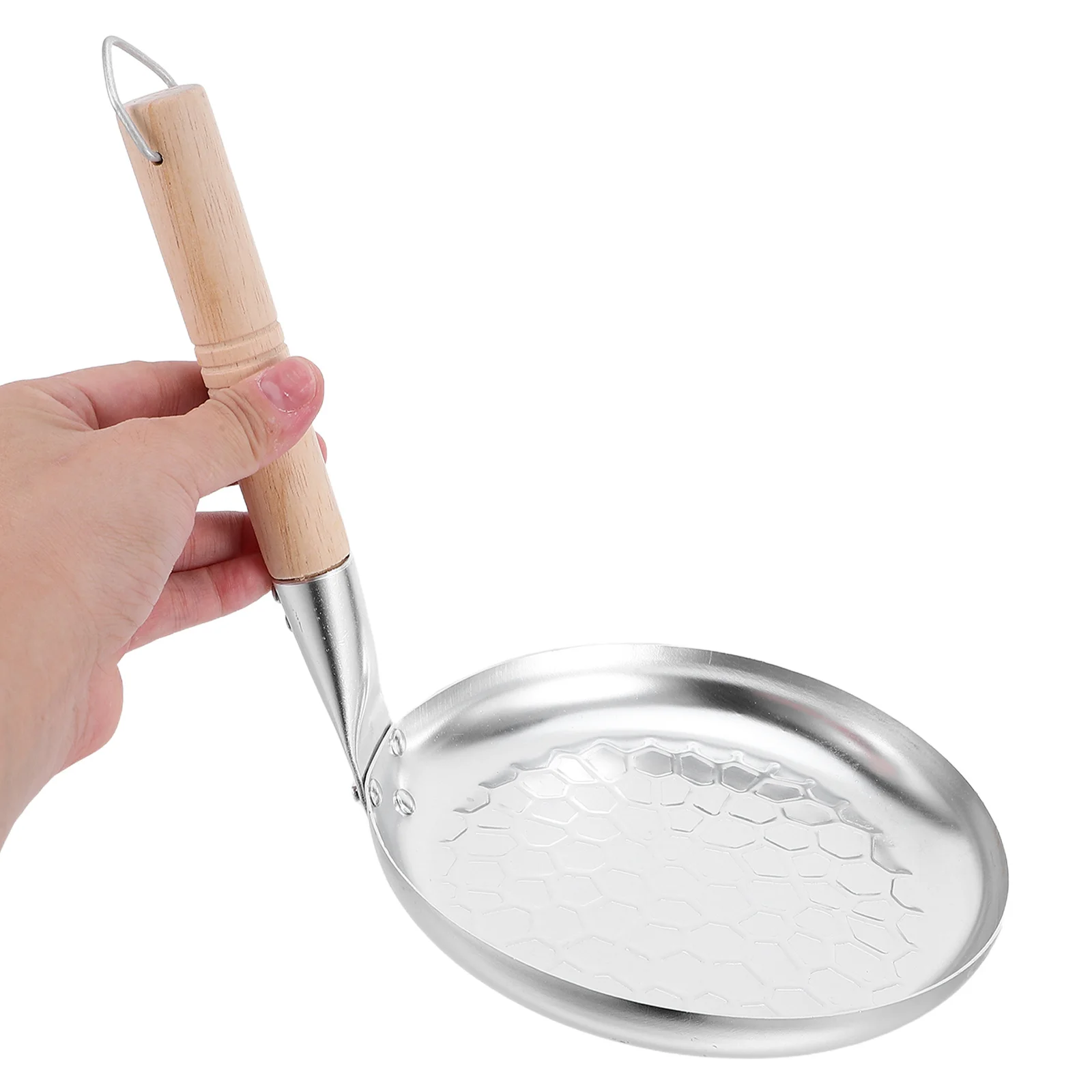 

Oyakodon Pan Aluminum Nonstick Frying Pan for Eggs Pancakes Crepes Even Heating Quick Release Easy Storage Kitchen Essential