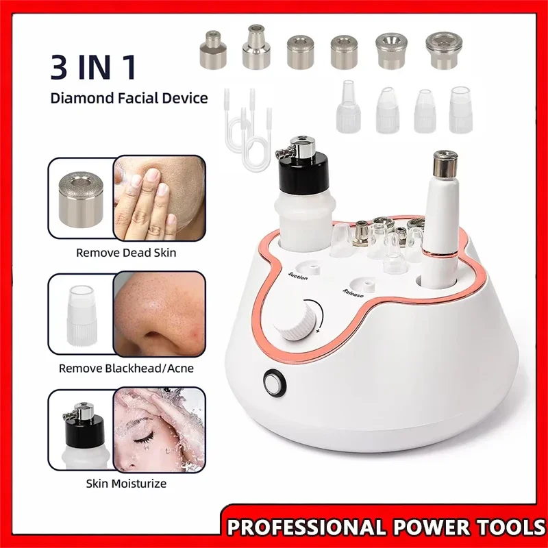 المهنية آلة اللوازم الطبية الماس للاستخدام المنزلي تقشير الوجه الجمال التقشير تنظيف الوجه العميق أداة العناية بالبشرة