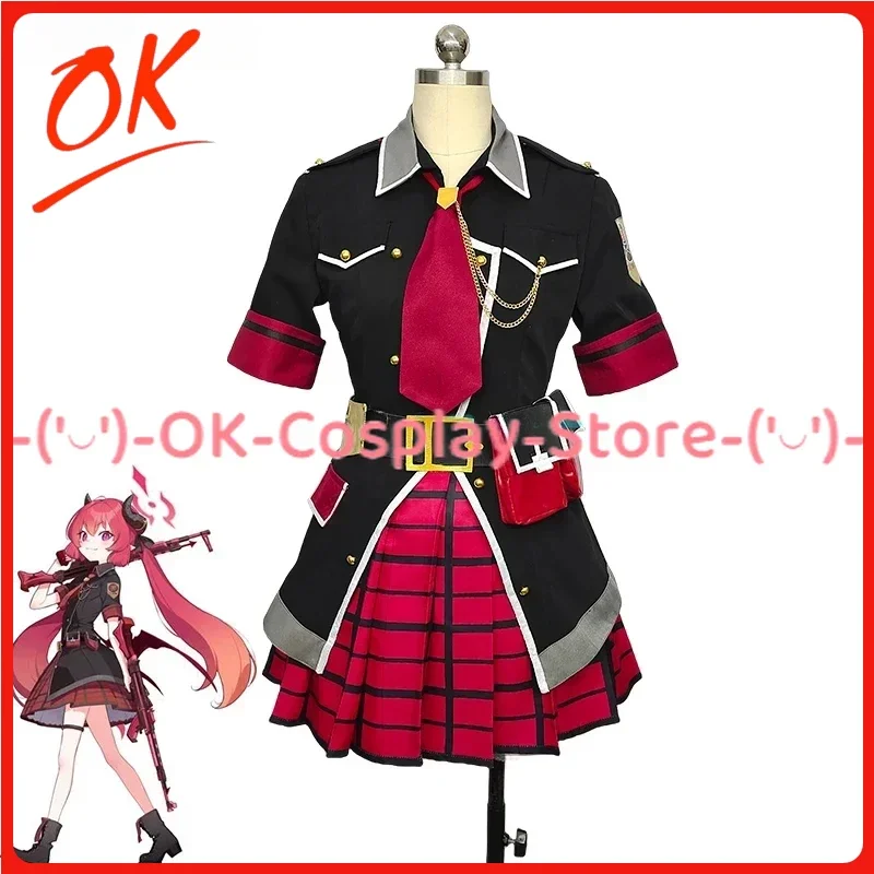 

[Customized] Game Blue Archive Akashi Junko Cosplay Costume Halloween Carnival Holiday Party Uniforms Women Dress Suits