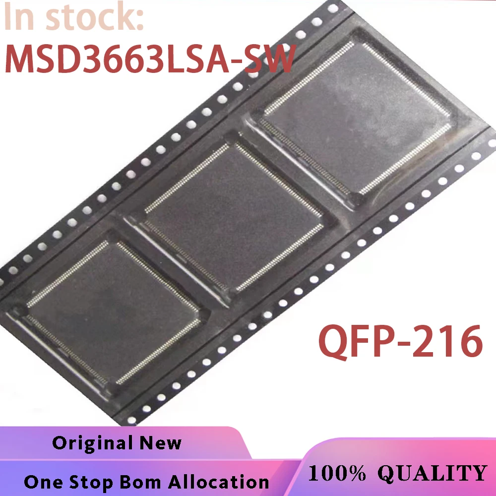 

(1PCS) 100% New MSD3663LSA SW MSD3663LSA-SW QFP-216 bga Chipset