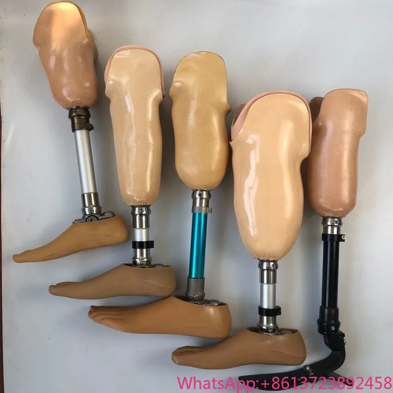 

Artificial Limbs Stainless Steel Transtibial Prosthesis Below Knee Prosthetic Leg 2-Year Warranty