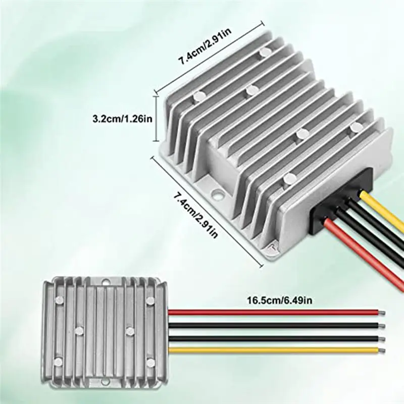 1 Apr.2 حزمة تيار مستمر الجهد المخفض محول تيار مستمر 36 فولت/48 فولت إلى 12 فولت 20A 240 واط التلقائي تنحى الجهد لسيارة نادي عربة جولف #6