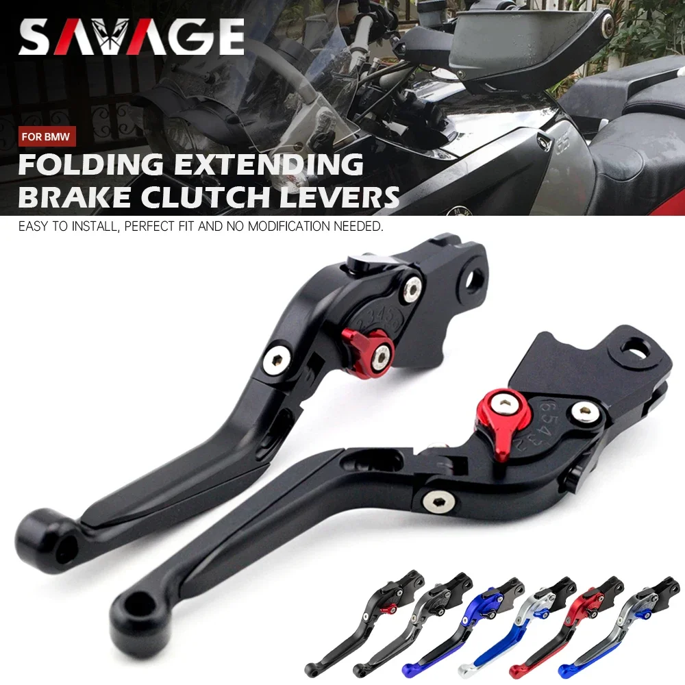 

Folding Brake Clutch Levers For BMW R1200GS/ADV R1200 R/S/ST/RT R900RT HP2 Enduro Motorcycle Extendable Adjustable CNC Handles