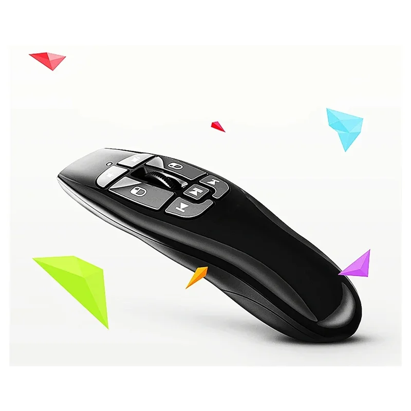 

F9 2.4Ghz Mini Wireless Air Flying Mouse Multimedia Somatosensory Ergonomic Palm-Sized Remote Control For Wedding Speech