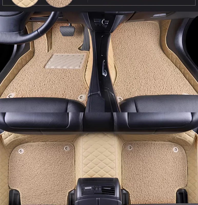 

Индивидуальные автомобильные коврики для KIA EV6 2026-2022. Качественные двухслойные ковры для EV6 2023.