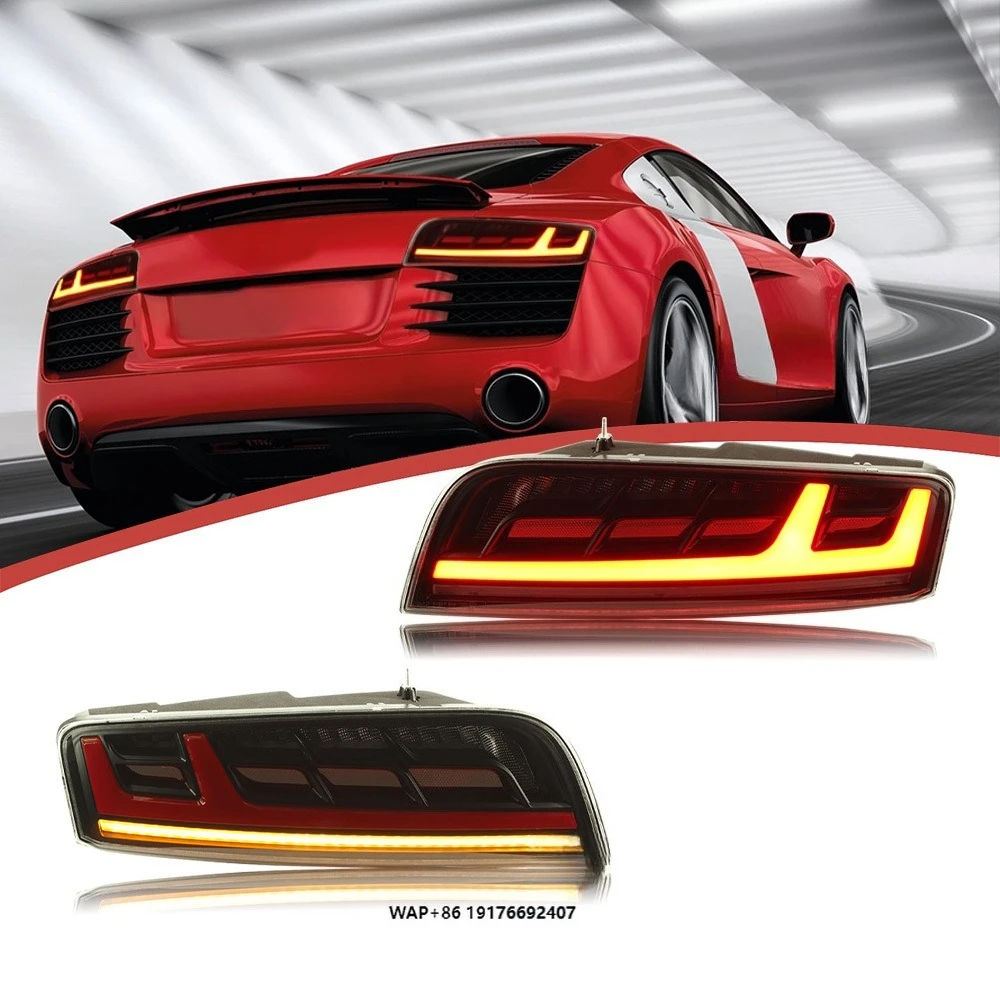 Upgraded Version Taillights Suitable for   R8 Led Tail Lamp 2008-2015 Replacement Wholesale Price