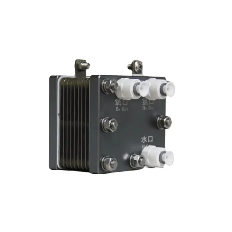 PEM SPE Electrolysis Cell 20A Pure Water Hydrogen Generator Cell 150-1500mL/min