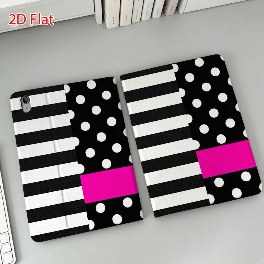 Polka dot art pattern For Apple iPad Pro Mini A16 A17 A14 4 5 6 7 6th 12th 9Gen 12.9 11 13 M4 inch Tablet Case Soft