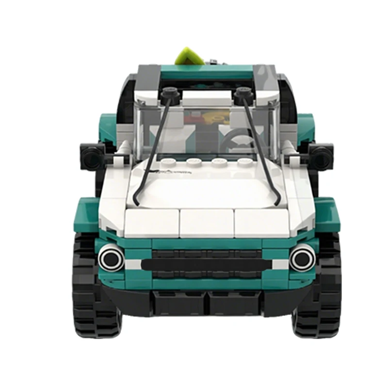 383 PCS Customize Electronic game sports car MOC Customize Modular Building Block Educational Popular DIY Boy Toy Birthday Gift