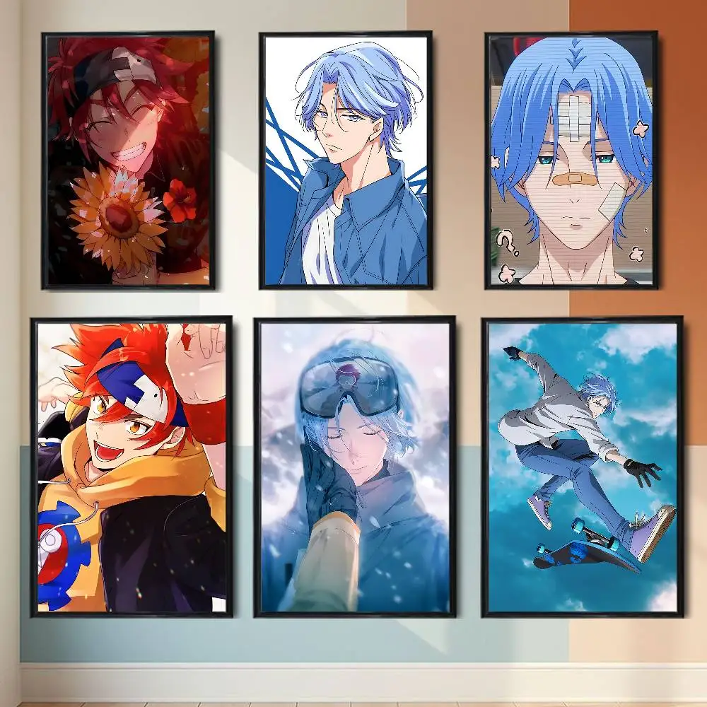 Langa Hasegawa Reki Kyan SK8 The Infinity Wall Art Anime Canvas Painting Poster For Living Room Decoration Picture Home Decor