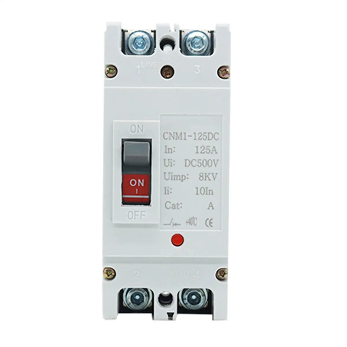 Special Offer-2P DC 500V DC Solar Molded Case Circuit Breaker Overload Protection Switch Protector for Solar Photovoltaic PV 250