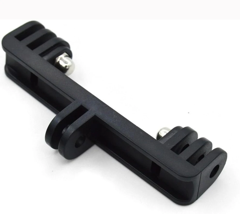 GoPro Hero用のデュアルマウントアダプター,ハウジング一脚と互換性があり,3,4,5,6,7,8,9