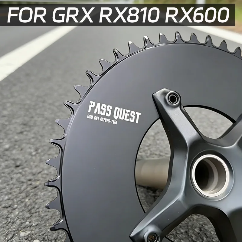Bcd 110 Chainring Aero Chainring 110bcd For Shimano Grx Rx810 Rx600 Crown 36 38 40 Teeth 50 Tooth Single 1x Chainring 44t 42t