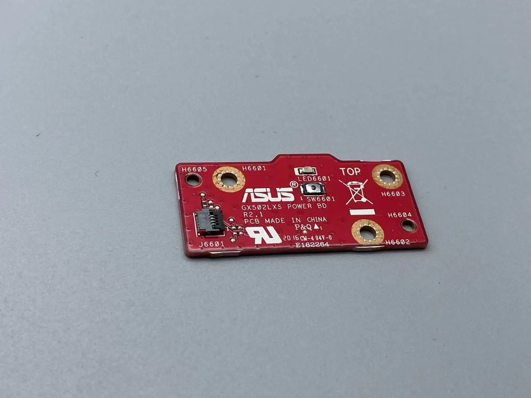 STOCK FOR ASUS GX502LXS POWER SWITCH_BD POWER BUTTON BOARD 90NR04F0-R10010