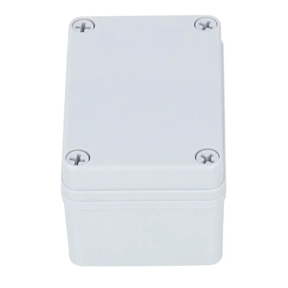 

110*80*70mm Junction Box IP66 ABS Plastic Electrical Project Case Grey with Mounting Plate Electrical Box Industrial Use