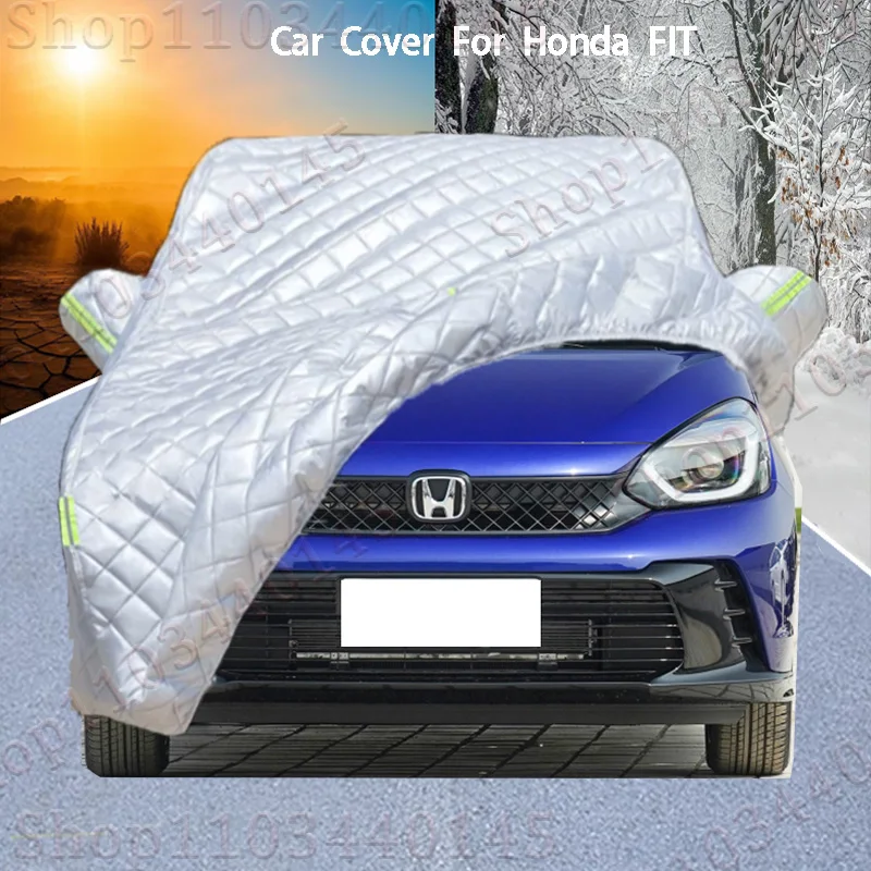 

Для автомобильного чехла Honda Fit обеспечивает защита от града, защита от царапин, предотвращает отслаивание краски, устойчивость к дождю и снегу