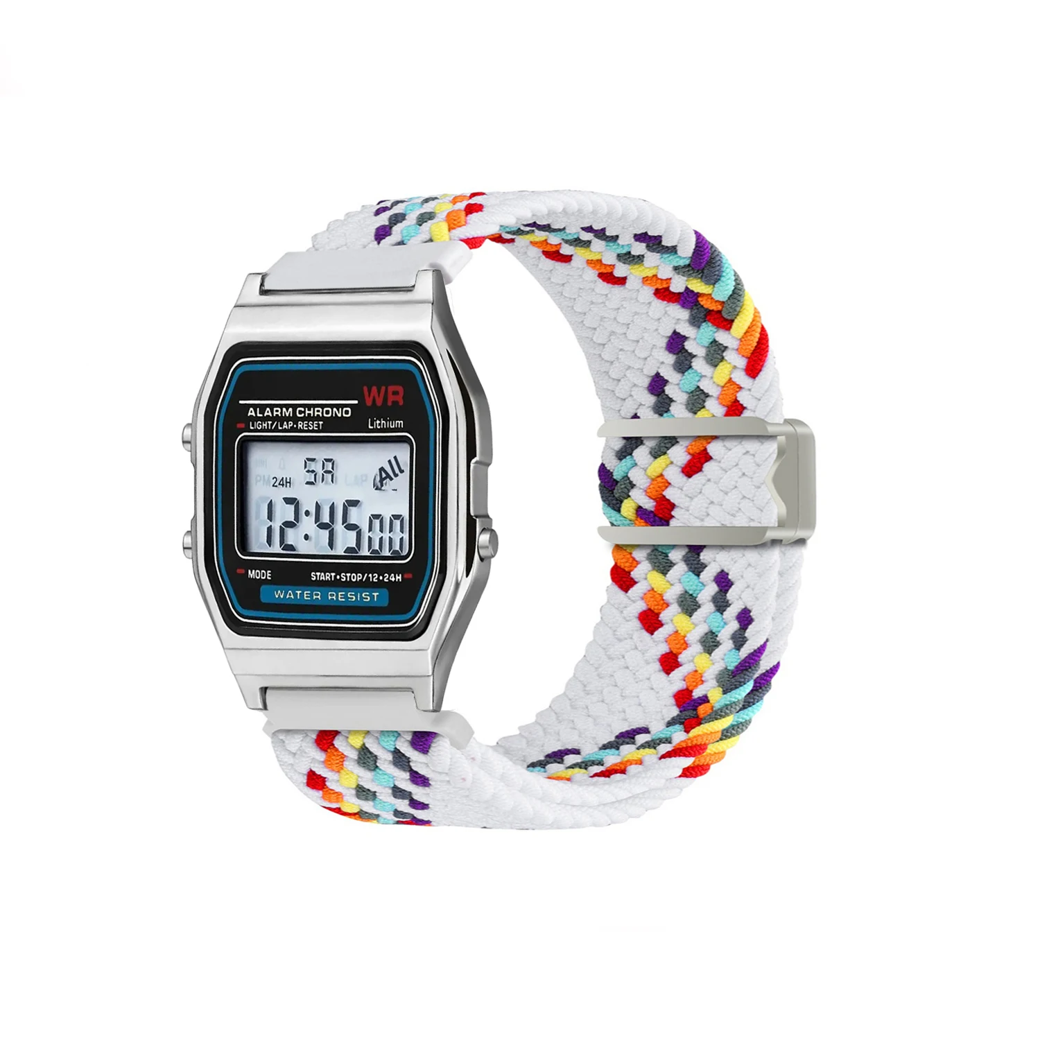 Strap Replacement 18MM for Casio F91W/F84/F105/108/A158/168/AE1200/1300 Soft Fashion Watch Bracelet Watchband for Women Men