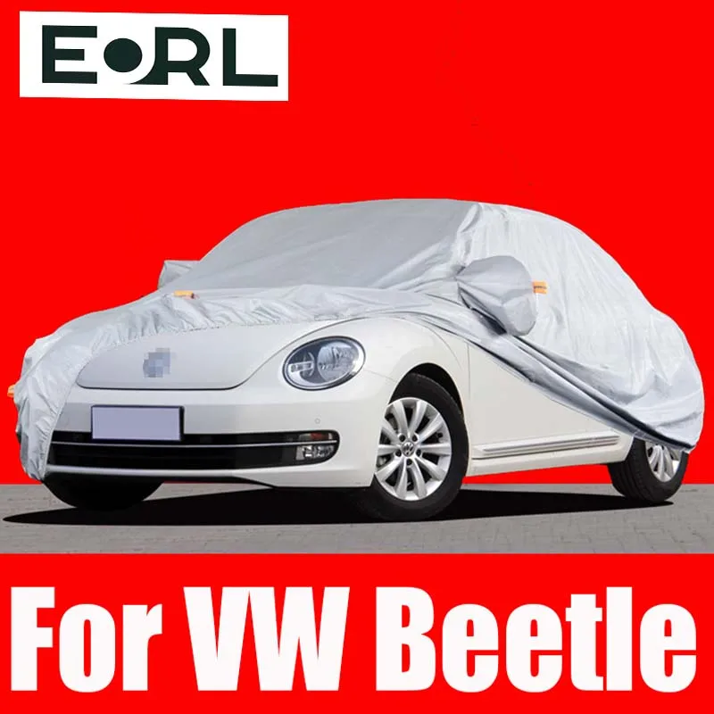 

Full Car Covers Outdoor Anti-UV Rain Snow Frost Dust Protection For Volkswagen VW Beetle 2017 2018 2019 2020 2021 Accessories