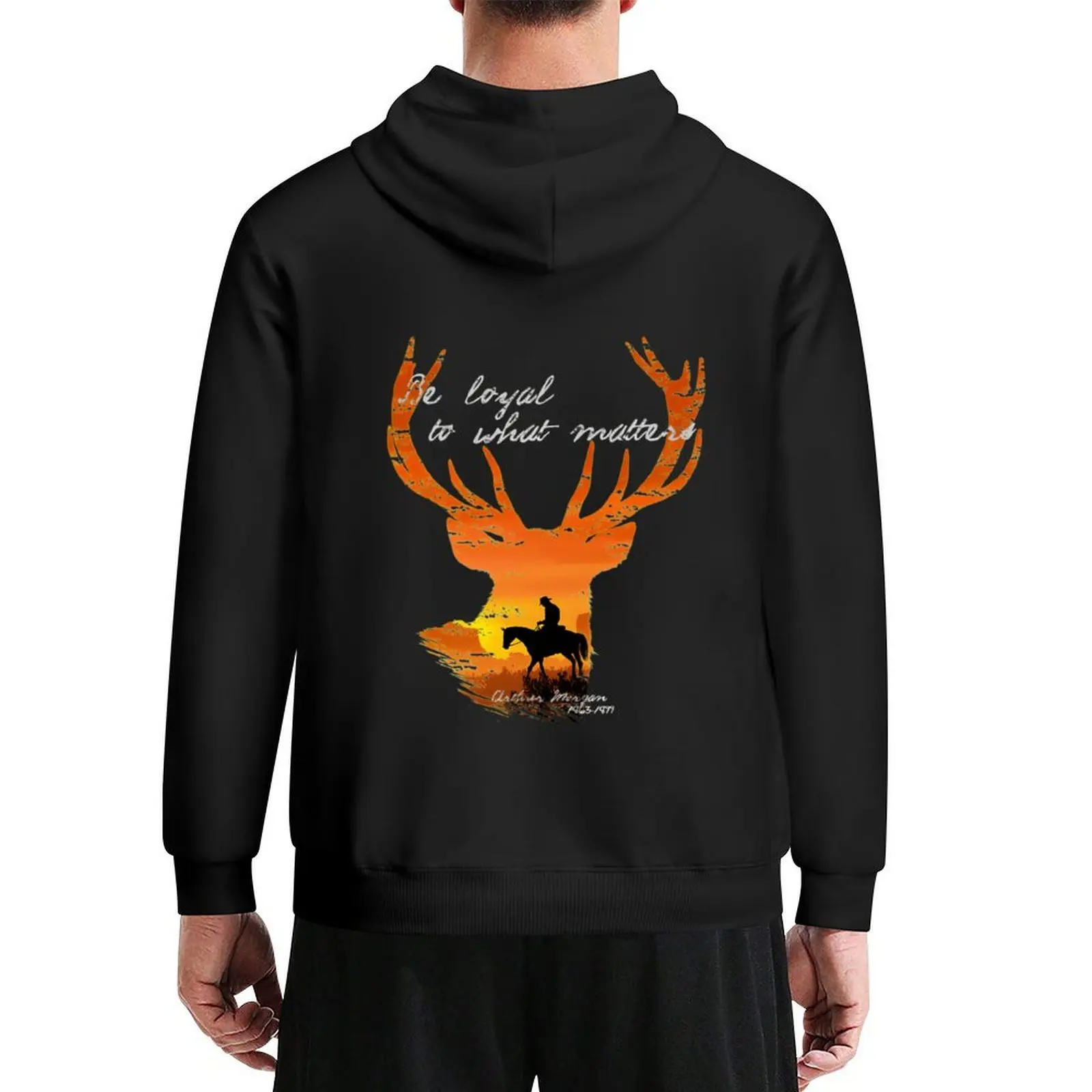 

Be Loyal To What Matters Arthur Morgan Hoodie men's coat korean clothes clothes for men blouse tracksuits