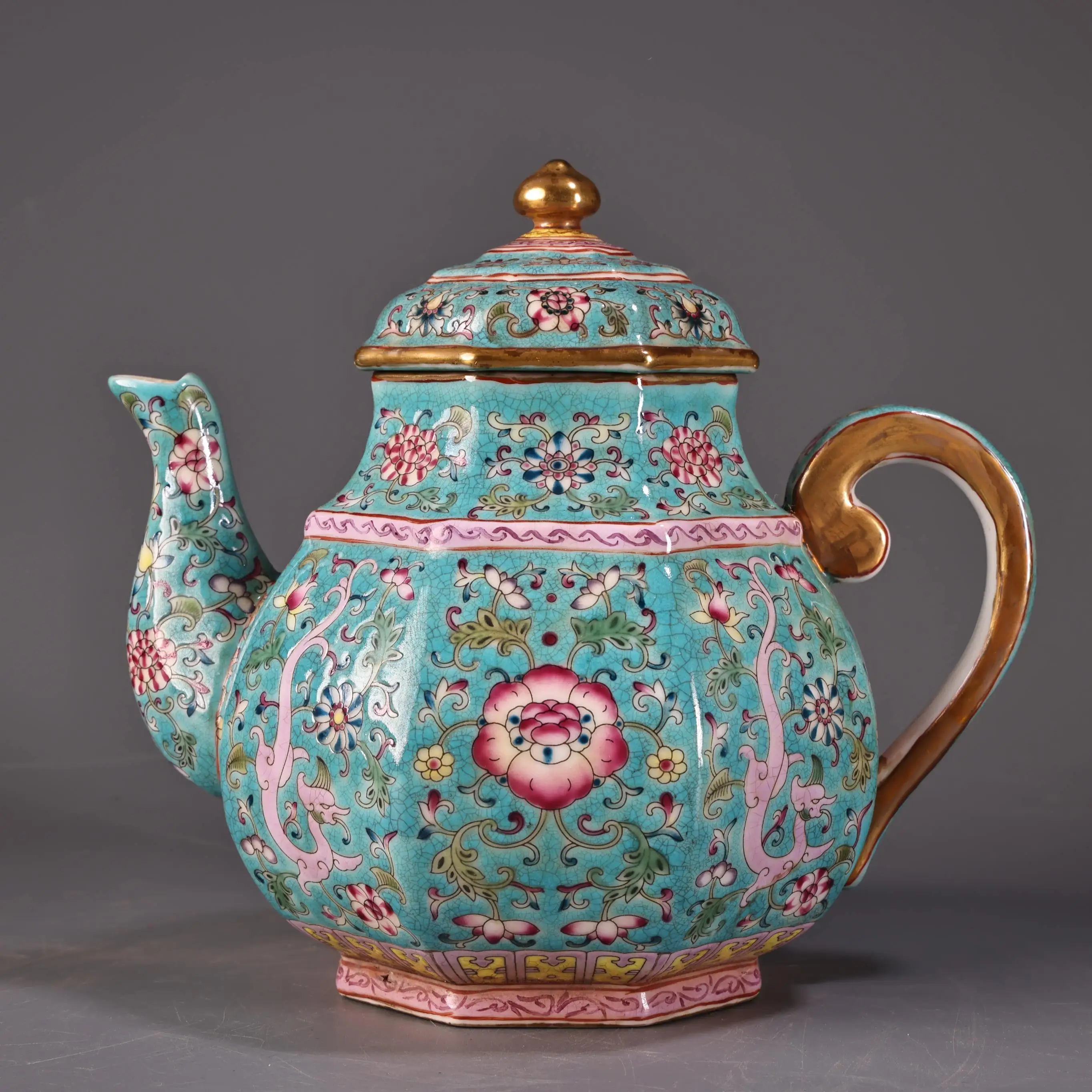 7"Old Porcelain Ena…