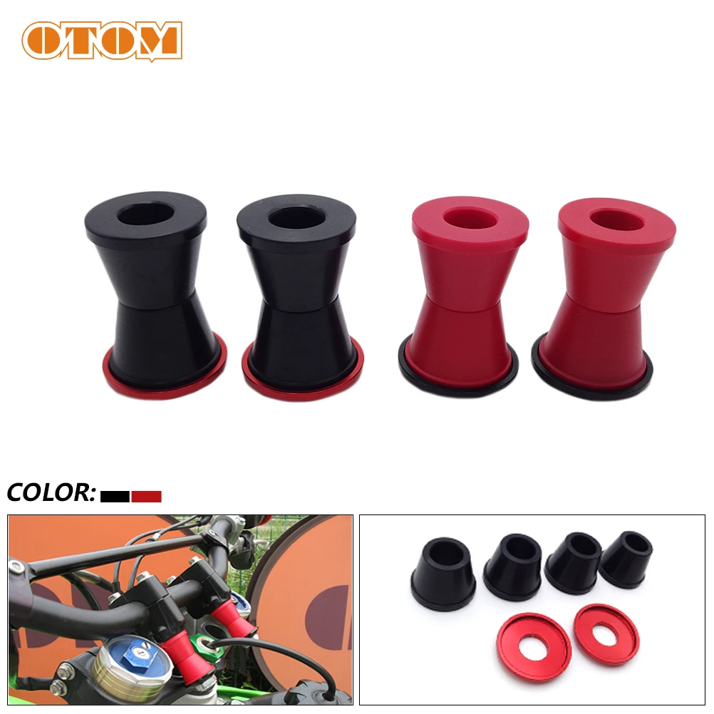 

OTOM Motorcycle Handlebar Mount Bushings For HONDA YAMAHA KAWASAKI SUZUKI Motorbike Handle Bar Riser Clamp Buffer Sleeve Cone