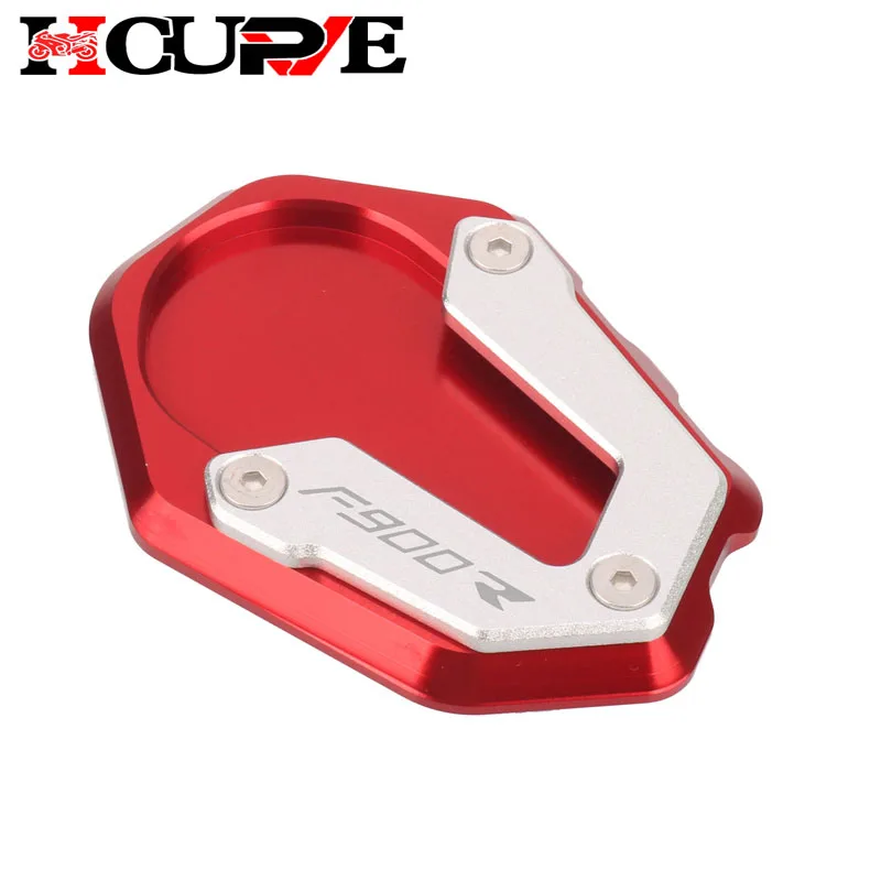 Motorcycle Kickstand Foot Side Extension Pad Support Plate Enlarge Stand For F900R F900XR F900 R F900 XR 2020-2023