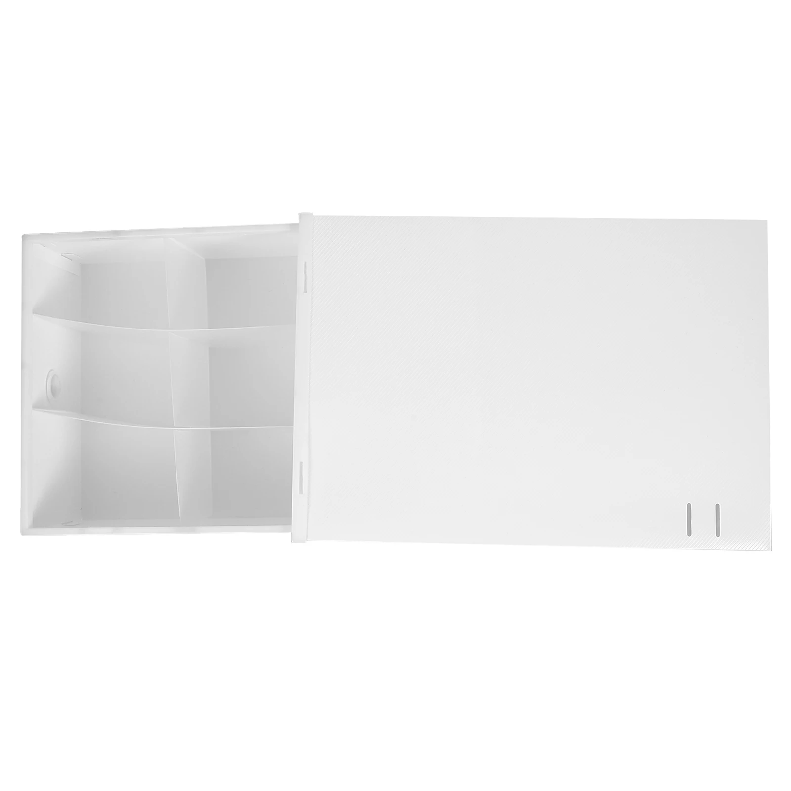 

Underwear Storage Box Sock Organizer Drawer Type Compartment PP Material Closet Container Save Space Neatly Store Small Items